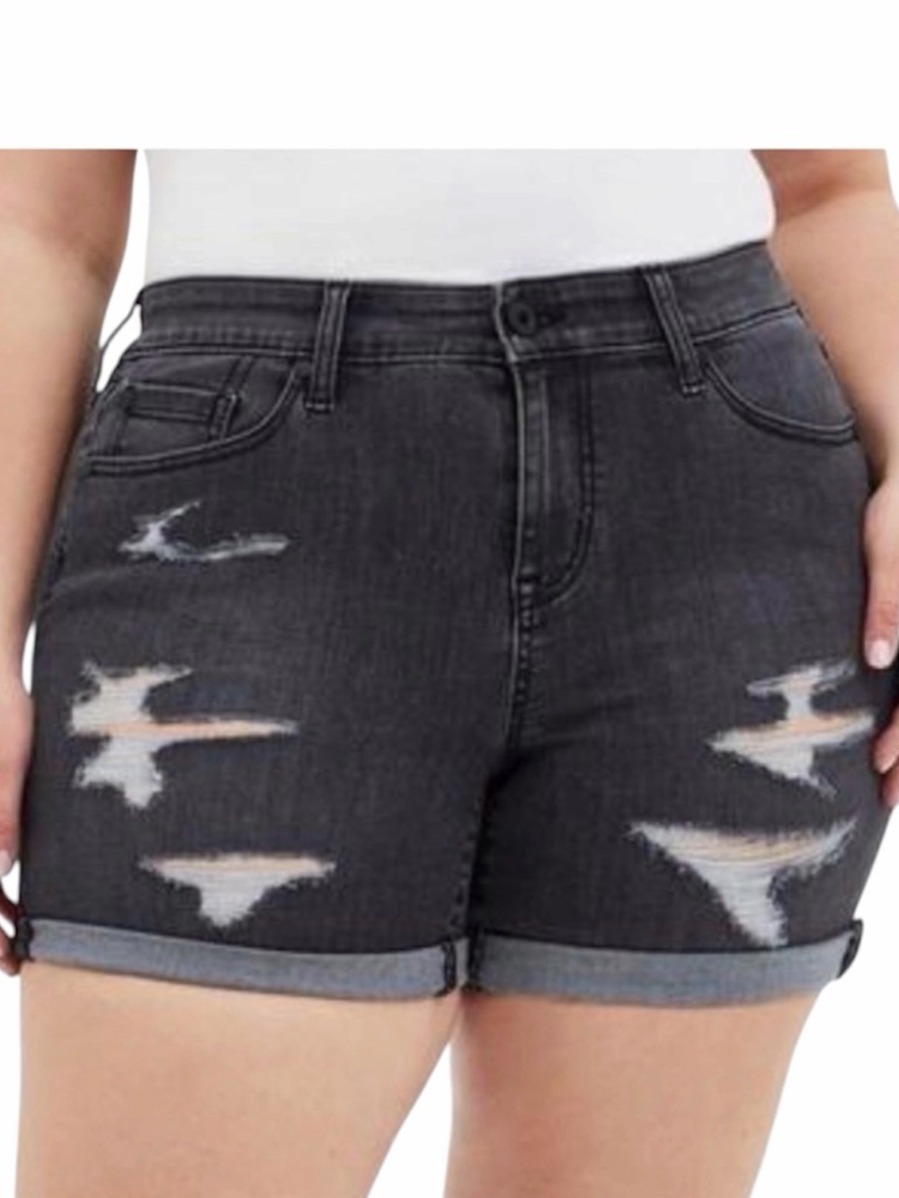 TORRID 5 Inch Super Soft Mid-Rise Short